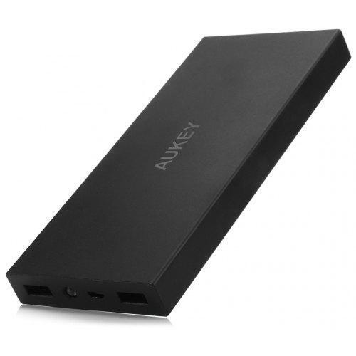 Batterie Externe 15000mAh 2 USB Port Mobile Power Bank  Li-polyme - Noir