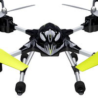 Drone Quadricoptère, mode sans tête noir, Black Sparrow Drone, Hauteur Fixe Intelligente, LED Colorée