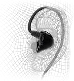 Écouteurs Intra-Auriculaires filaires noirs