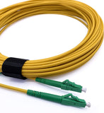 Câble à Fibre Optique LC/APC à LC/APC Monomode Simplex, 9/125 μm Jarretière Optique LSZH (0,5M)