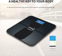 Balance de poids numérique pour salle de bain, graisse corporelle domestique, Bluetooth, analyseur de composition corporelle